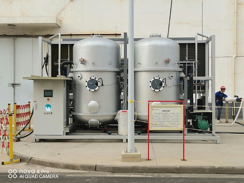 低溫蒸發器項目現場